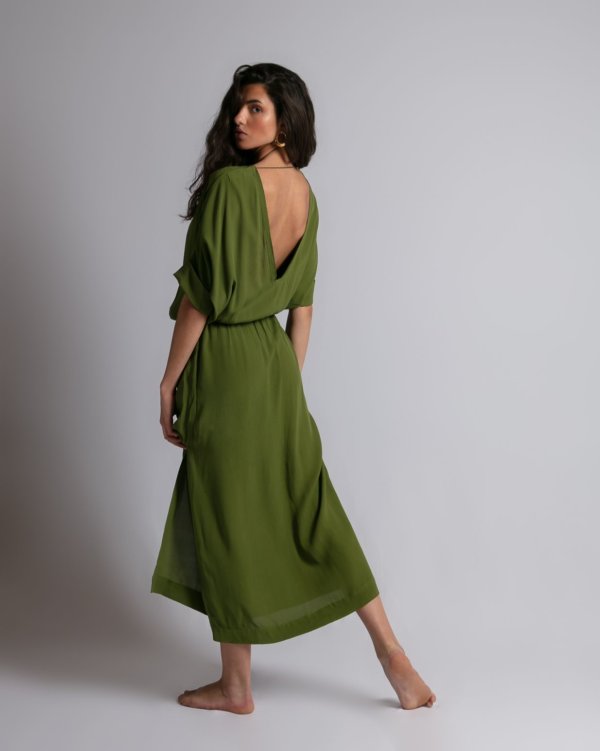robe longue loose buckley palm dos