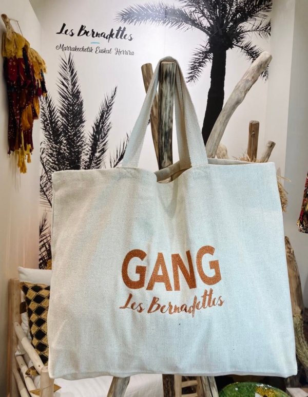bag xxl gang les bernadettes terracotta