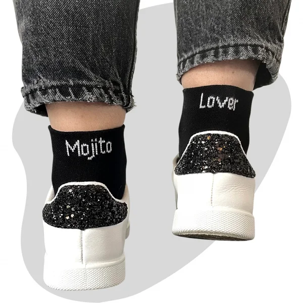 chaussettes noires mojito lover