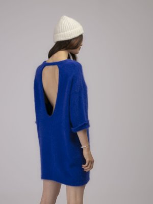 robe dos nu goutte floyd worker blue dos