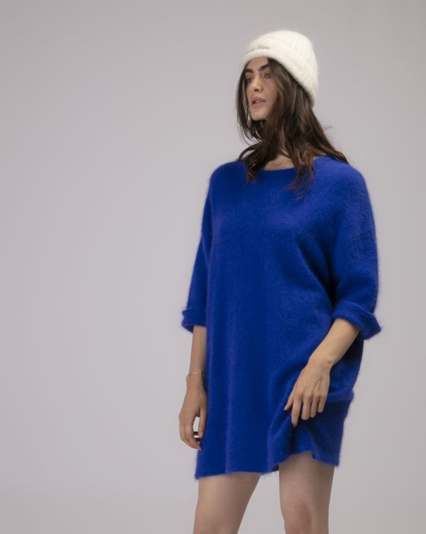 robe dos nu goutte floyd worker blue face