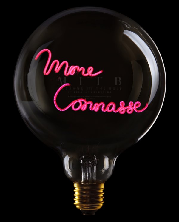 ampoule transparent mme connasse