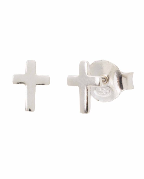 boucles-oreilles-croix-argent-face