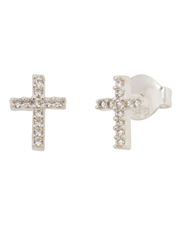 boucles-oreilles-croix-argent-zircon-blanc-face