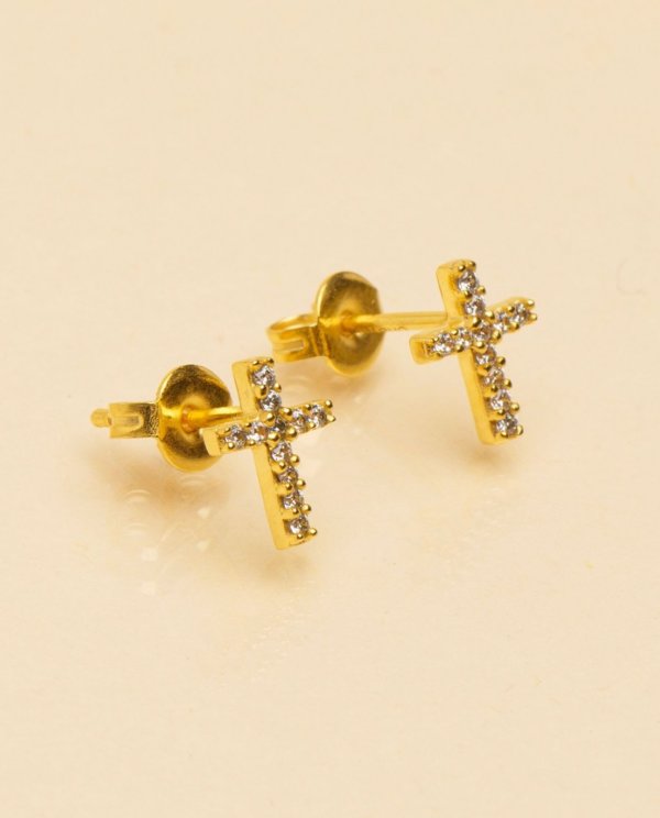 boucles-oreilles-croix-or-zircon-blanc