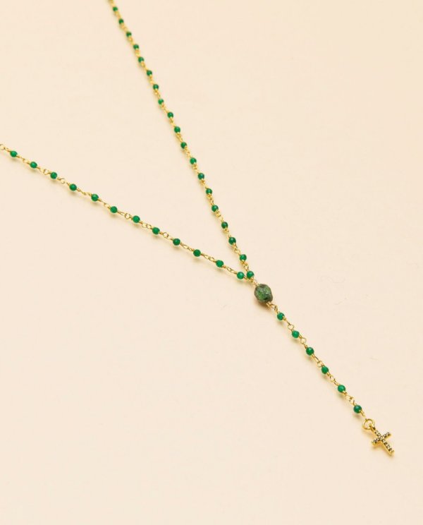 chapelet-inde-perles-croix-emeraude
