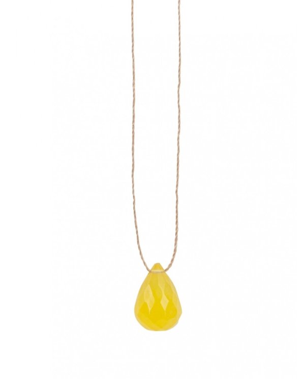 collier-goutte-calcedoine-jaune-face