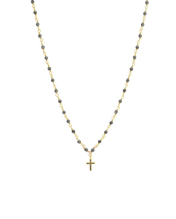 collier-inde-charme-croix-pyrite-face