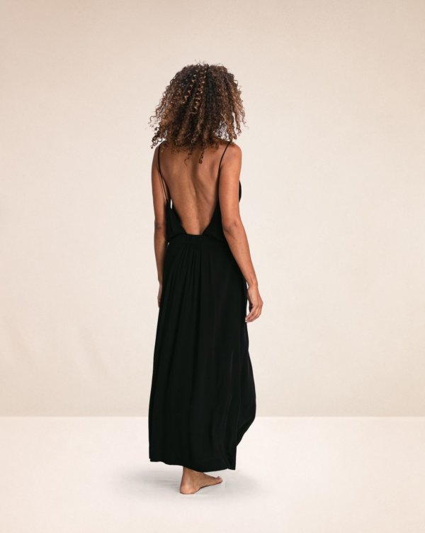 robe-longue-dos-ouvert-faustina-black-dos