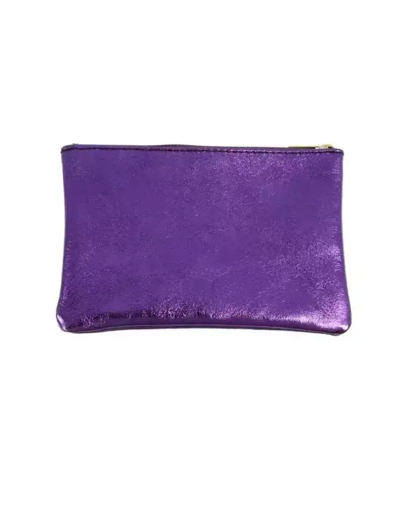 trousse-zip-cuir-paillete-violet